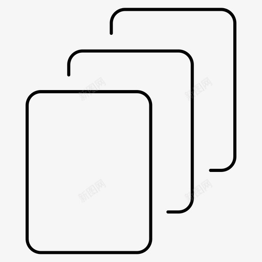 应用程序复制工作表图标svg_新图网 https://ixintu.com 复制 工作表 应用程序 选项卡