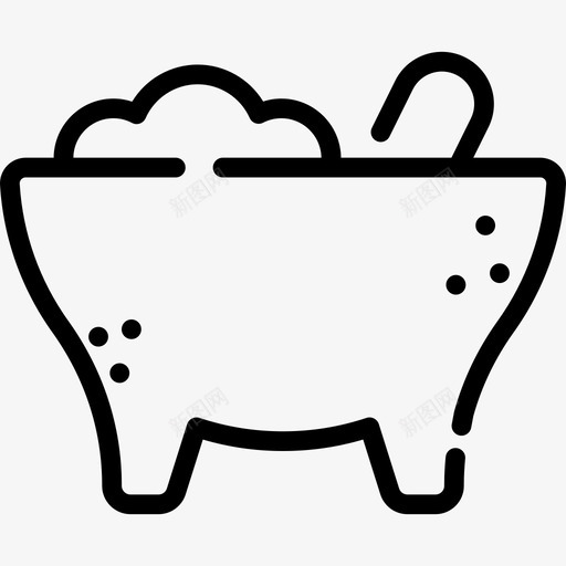 墨西哥Molcaejete3直线型图标svg_新图网 https://ixintu.com 墨西哥Molcaejete3 直线型