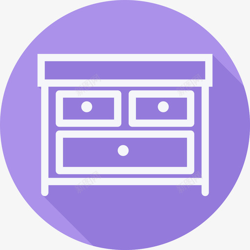 办公桌家用电器和家具2个圆形扁平图标svg_新图网 https://ixintu.com 办公桌 圆形扁平 家用电器和家具2个