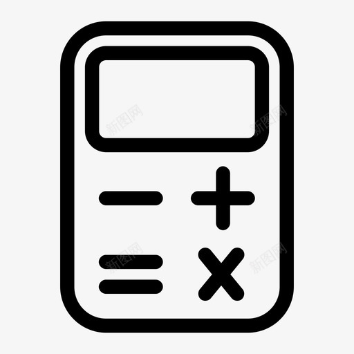 计算器阅卷数学图标svg_新图网 https://ixintu.com 数学 更多 符号 计算器 阅卷