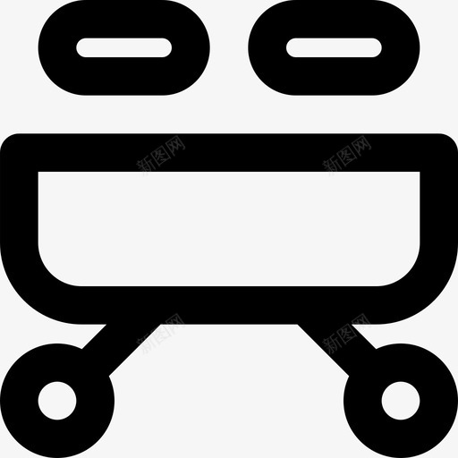 烧烤户外6轮廓图标svg_新图网 https://ixintu.com 户外6 烧烤 轮廓