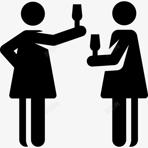 吐司情人节图案填充图标svg_新图网 https://ixintu.com 吐司 填充 情人节图案