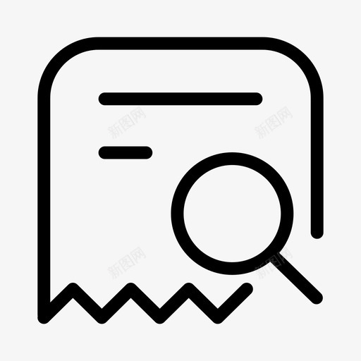 icon_电子回单-凭证查询svg_新图网 https://ixintu.com icon_电子回单-凭证查询