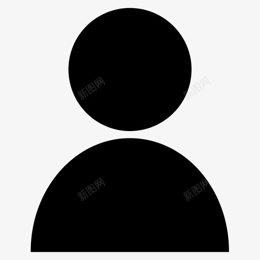 人物头像人图标svg_新图网 https://ixintu.com 人 人物 头像 用户