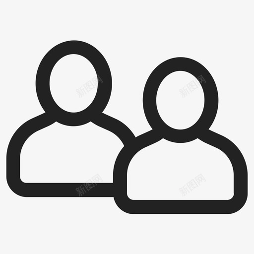 合作伙伴朋友人们图标svg_新图网 https://ixintu.com 一起 人们 合作伙伴 朋友 用户