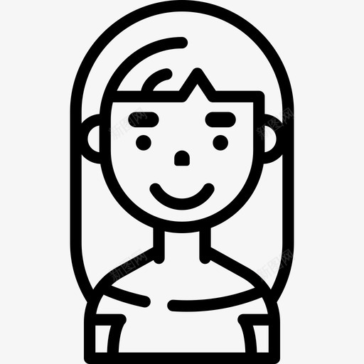 女人母亲节3直系图标svg_新图网 https://ixintu.com 女人 母亲节3 直系