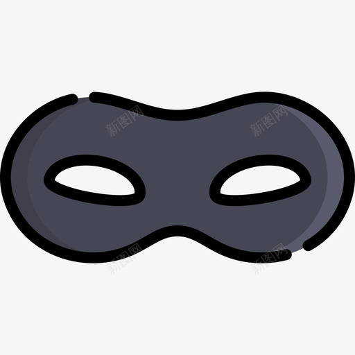 眼罩电影院8线性颜色图标svg_新图网 https://ixintu.com 电影院8 眼罩 线性颜色