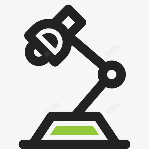 学习灯家具房子图标svg_新图网 https://ixintu.com 学习灯 室内 家具 房子