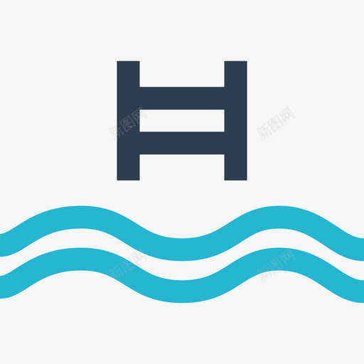 游泳池房地产16公寓图标svg_新图网 https://ixintu.com 公寓 房地产16 游泳池