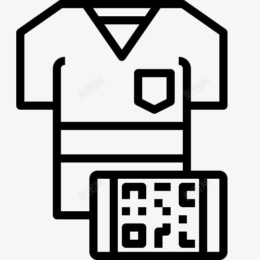 二维码扫描商店图标svg_新图网 https://ixintu.com 二维码 商店 扫描 技术 购物 购物和商务二维码