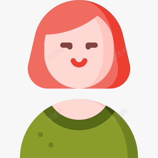 女人女人节3平淡图标svg_新图网 https://ixintu.com 女人 女人节3 平淡