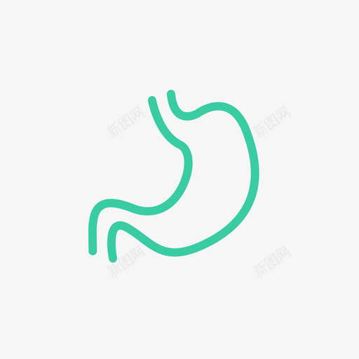 胃经svg_新图网 https://ixintu.com 胃经