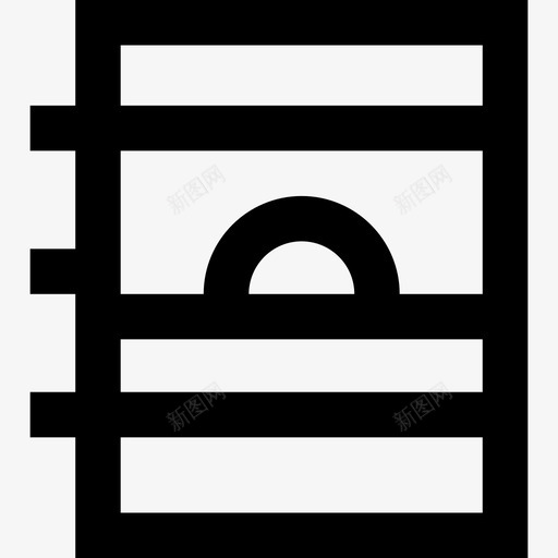相册旅游系列3线性图标svg_新图网 https://ixintu.com 旅游系列3 相册 线性