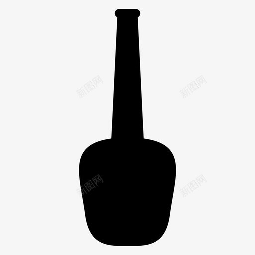 瓶子饮料玻璃杯图标svg_新图网 https://ixintu.com 壶 玻璃杯 瓶子 瓶子和玻璃杯 花瓶 葡萄酒 饮料