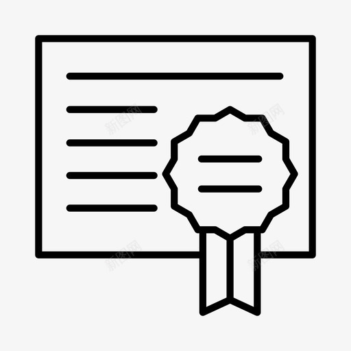 证书公司治理图标svg_新图网 https://ixintu.com 公司 政府 政治 治理 证书