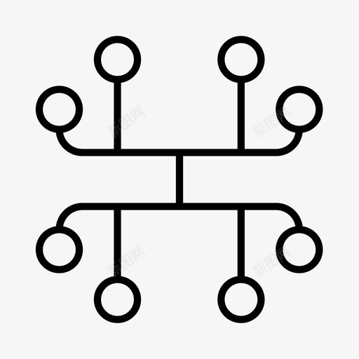 人工智能下一代模式识别图标svg_新图网 https://ixintu.com 下一代 人工智能 技术 机器人学 模式识别