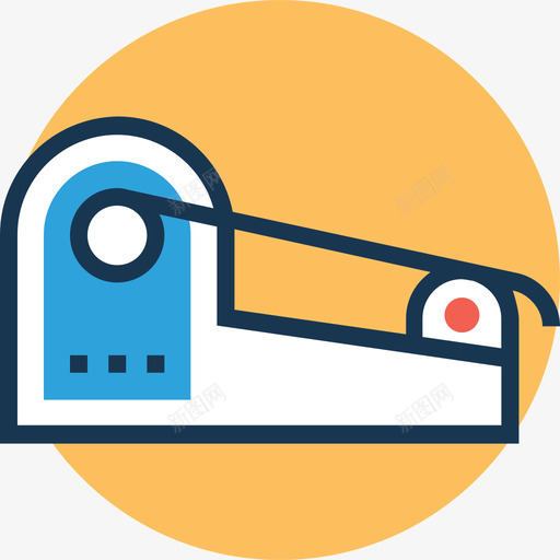 胶带商务和办公11线颜色图标svg_新图网 https://ixintu.com 商务和办公11 线颜色 胶带