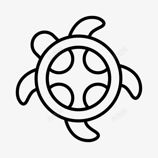 海龟澳大利亚大堡礁图标svg_新图网 https://ixintu.com 大堡礁 昆士兰 海龟 澳大利亚
