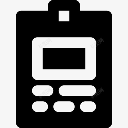 身份证25号办公室实心图标svg_新图网 https://ixintu.com 25号办公室 实心 身份证