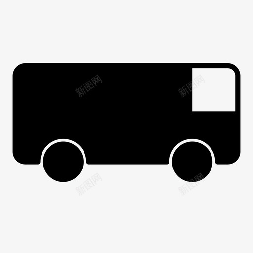 货车公共汽车运输图标svg_新图网 https://ixintu.com 公共汽车 旅行 货车 车轮 车辆 运输 运输工具