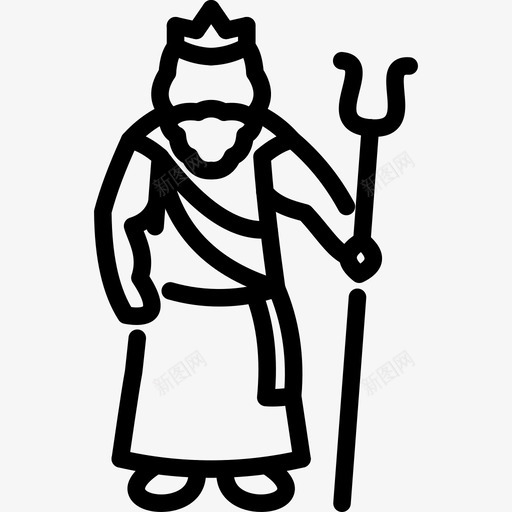 地狱上帝希腊人图标svg_新图网 https://ixintu.com 上帝 地狱 希腊人