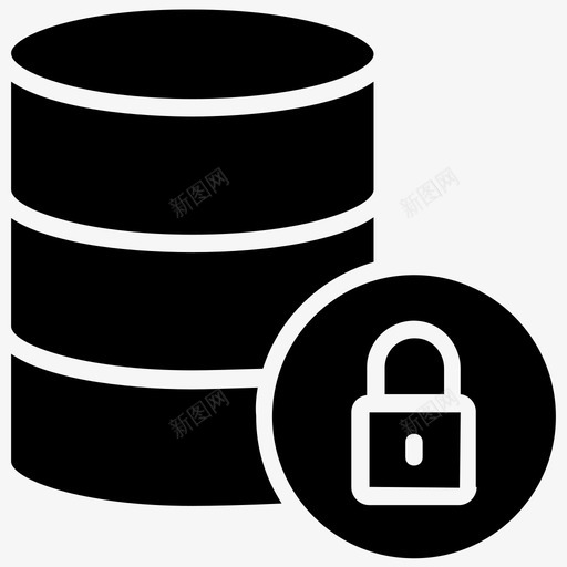数据安全数据库安全受保护数据图标svg_新图网 https://ixintu.com 受保护数据 存储安全 敏感数据 数据安全 数据库安全 数据组织标志符号