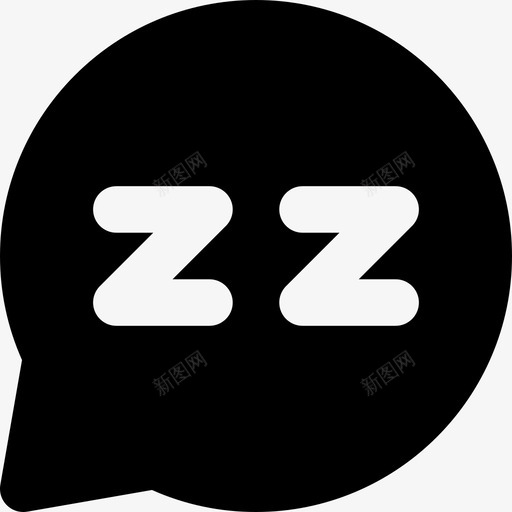 梦休息元素2充满图标svg_新图网 https://ixintu.com 休息元素2 充满 梦