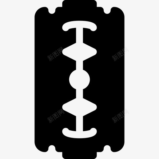 剃须刀hipster2填充型图标svg_新图网 https://ixintu.com hipster2 剃须刀 填充型