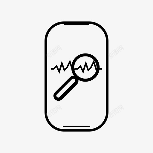 智能手机扫描移动维修图标svg_新图网 https://ixintu.com 智能手机实用程序 智能手机扫描 移动 维修