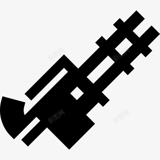 机枪武器7已装填图标svg_新图网 https://ixintu.com 已装填 机枪 武器7