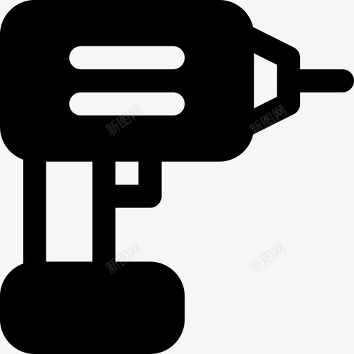 钻孔机工艺2填充图标svg_新图网 https://ixintu.com 填充 工艺2 钻孔机