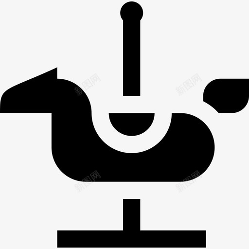旋转木马马戏团8已填充图标svg_新图网 https://ixintu.com 已填充 旋转木马 马戏团8