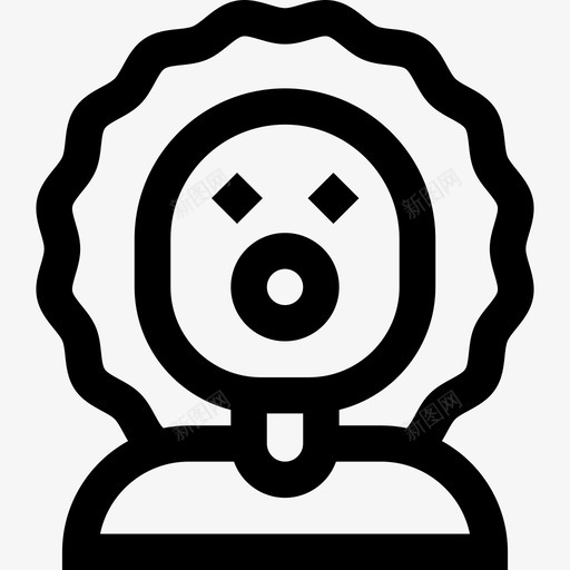 小丑派对元素3直系图标svg_新图网 https://ixintu.com 小丑 派对元素3 直系