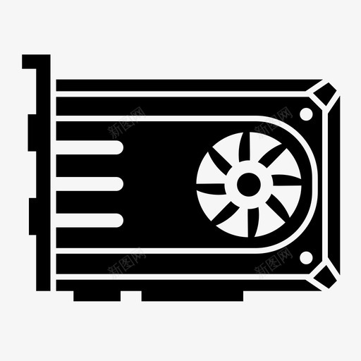 vga卡显示器图形图标svg_新图网 https://ixintu.com vga卡 图形 显示器 视频