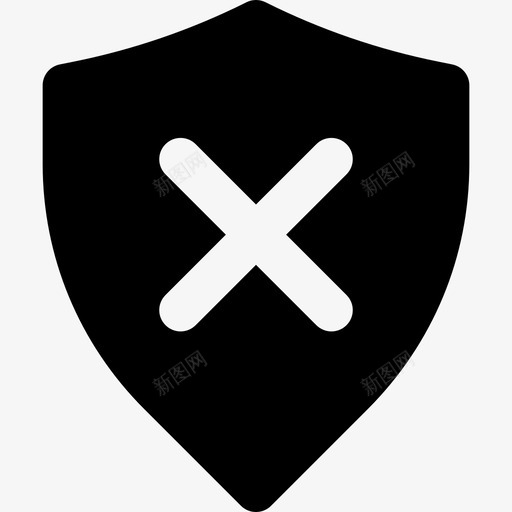 防护罩安全17实心图标svg_新图网 https://ixintu.com 安全17 实心 防护罩