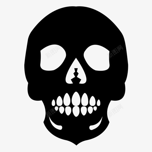 头骨人类头骨头骨纹身图标svg_新图网 https://ixintu.com 人类头骨 头骨 头骨纹身 头骨纹身立体图标 纹身艺术