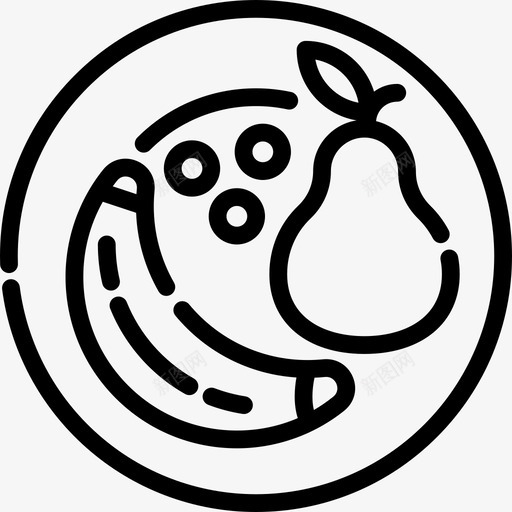 水果餐厅7直系图标svg_新图网 https://ixintu.com 水果 直系 餐厅7