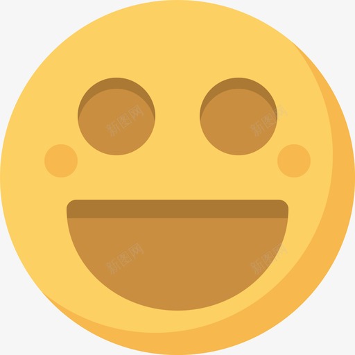 笑表情11平淡图标svg_新图网 https://ixintu.com 平淡 笑 表情11
