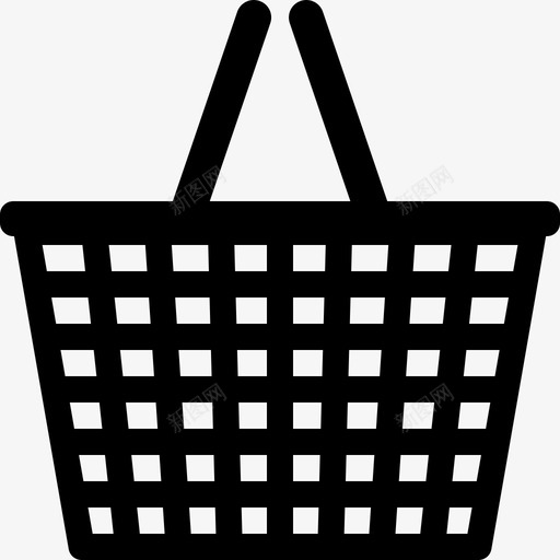 购物篮电子商务3填充128px图标svg_新图网 https://ixintu.com 填充128px 电子商务3 购物篮
