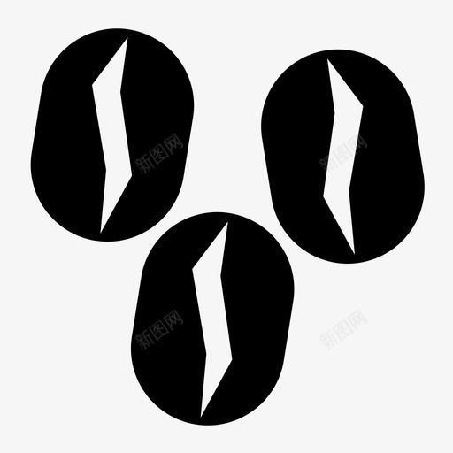 咖啡豆咖啡新鲜图标svg_新图网 https://ixintu.com 咖啡 咖啡咖啡咖啡雕文 咖啡豆 新鲜