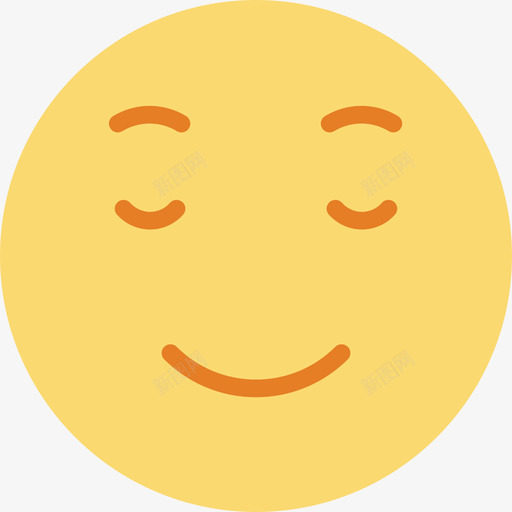 快乐表情符号12平淡图标svg_新图网 https://ixintu.com 平淡 快乐 表情符号12