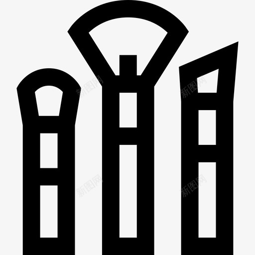 化妆品漂亮4直线型图标svg_新图网 https://ixintu.com 化妆品 漂亮4 直线型