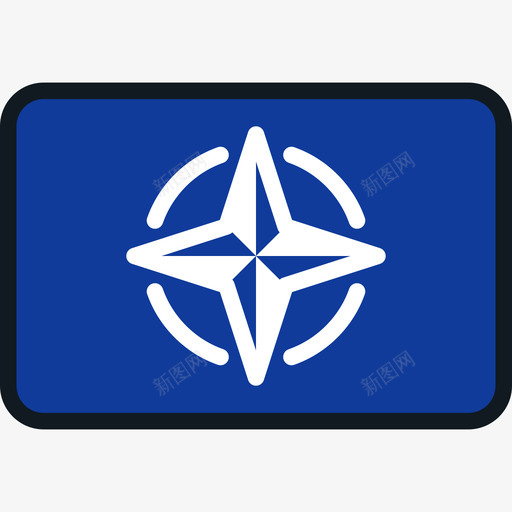 Otanflags集合4圆角矩形图标svg_新图网 https://ixintu.com Otan flags集合4 圆角矩形