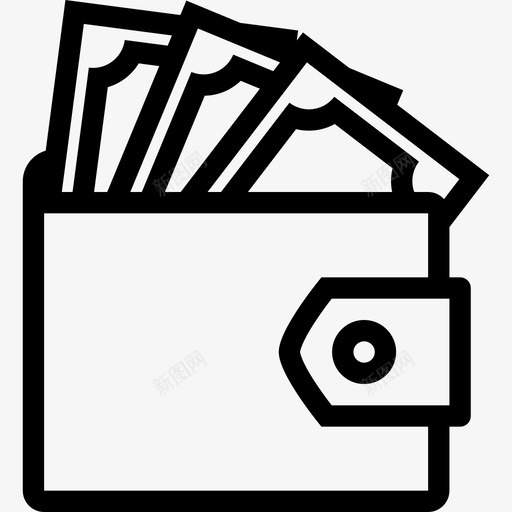 钱包金融9直系图标svg_新图网 https://ixintu.com 直系 金融9 钱包