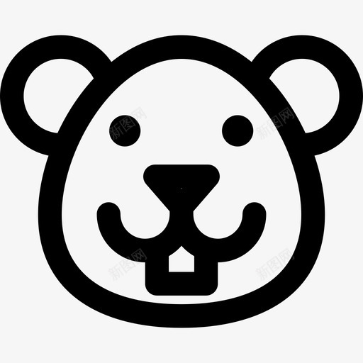仓鼠动物23直系图标svg_新图网 https://ixintu.com 仓鼠 仓鼠卡通 动物23 直系