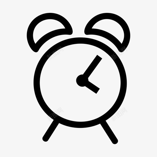 闹钟数码闹钟铃声图标svg_新图网 https://ixintu.com 数码闹钟 时间 铃声 闹钟
