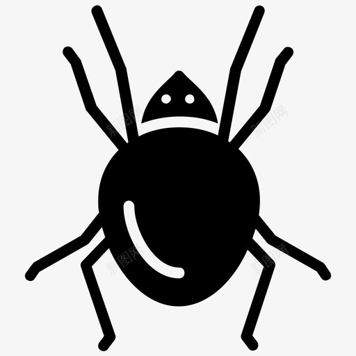 螨臭虫昆虫图标svg_新图网 https://ixintu.com 昆虫 昆虫字形图标 木虱 臭虫 螨