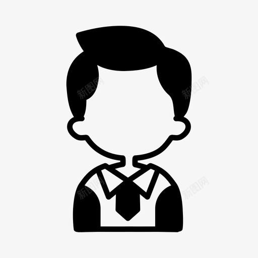 孩子阿凡达男图标svg_新图网 https://ixintu.com 头像不好 孩子 男 简介 阿凡达