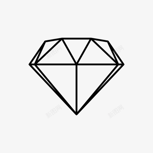 菱形水晶帧图标svg_新图网 https://ixintu.com 帧 旋转 水晶 菱形 菱形旋转动画帧