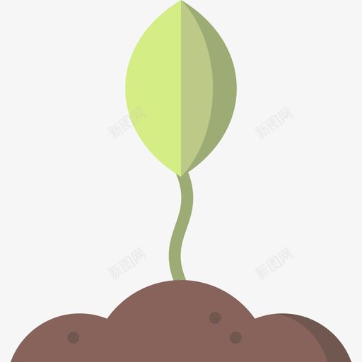 植物农业6平坦图标svg_新图网 https://ixintu.com 农业6 平坦 植物
